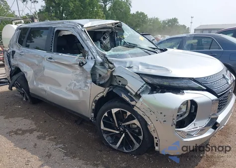 2024 Mitsubishi Outlander Se/Black Edition из США, поврежденный, VIN JA4J3VA81RZ049689